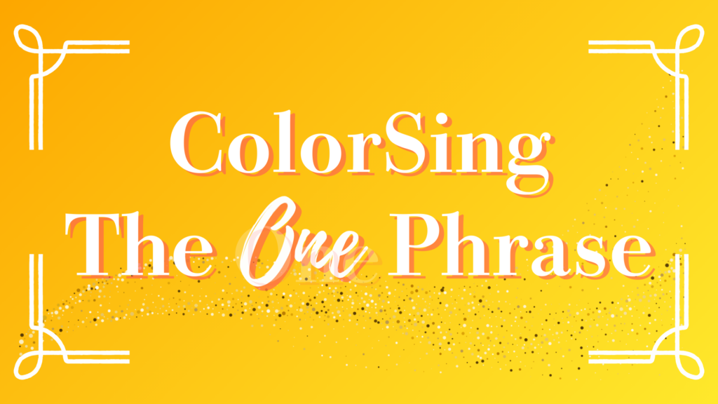 ColorSing『＃The One Phrase』過去 プラチナ賞 受賞者🎉